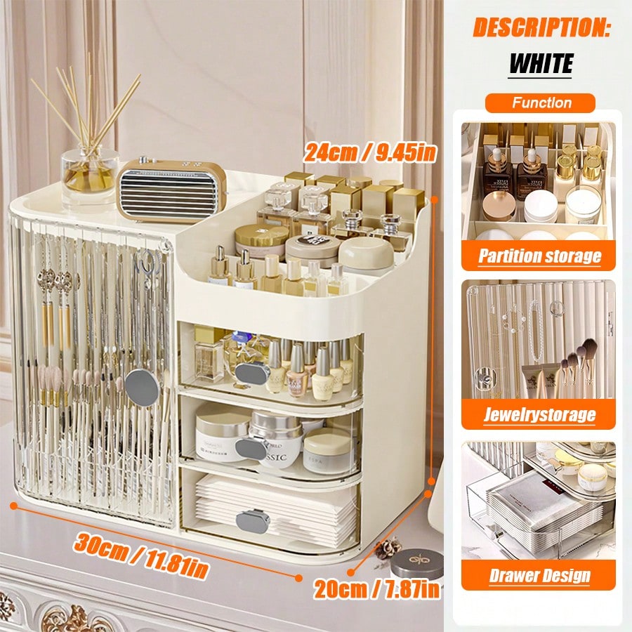 Skincare B Erl - Organizador de Maquillaje de Gran Capacidad
