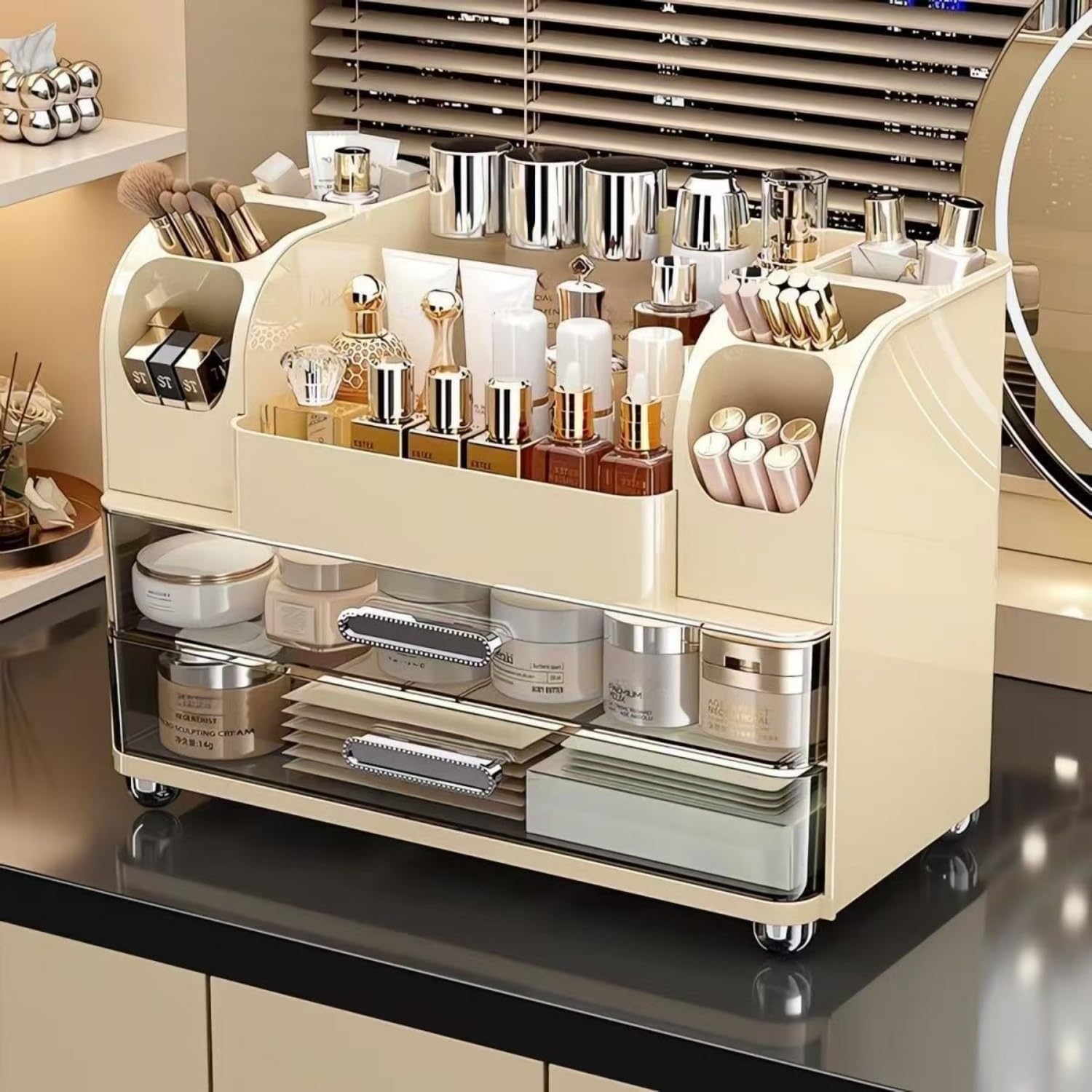 Skincare B Erl - Organizador de Maquillaje con Cajones para