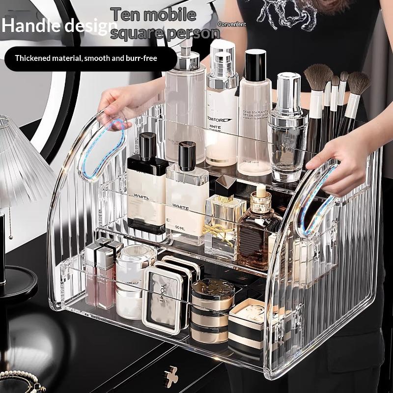 Skincare B Erl - Soporte de almacenamiento de maquillaje acrílico