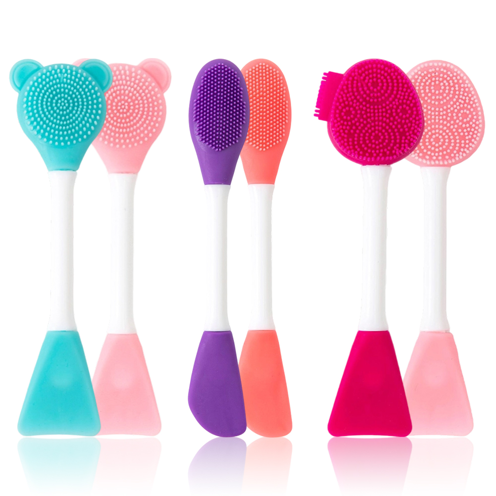 Skincare B Erl - Cepillo de silicona para limpieza Facial,