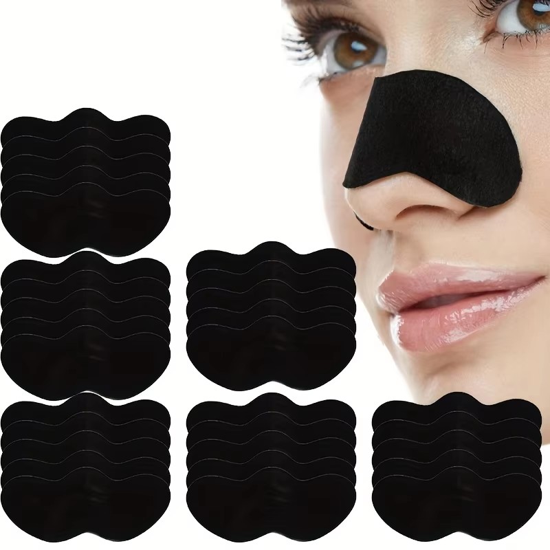 Charcoal Pore Strip - 10/150PCS Mascarilla para Eliminar Puntos Negros,