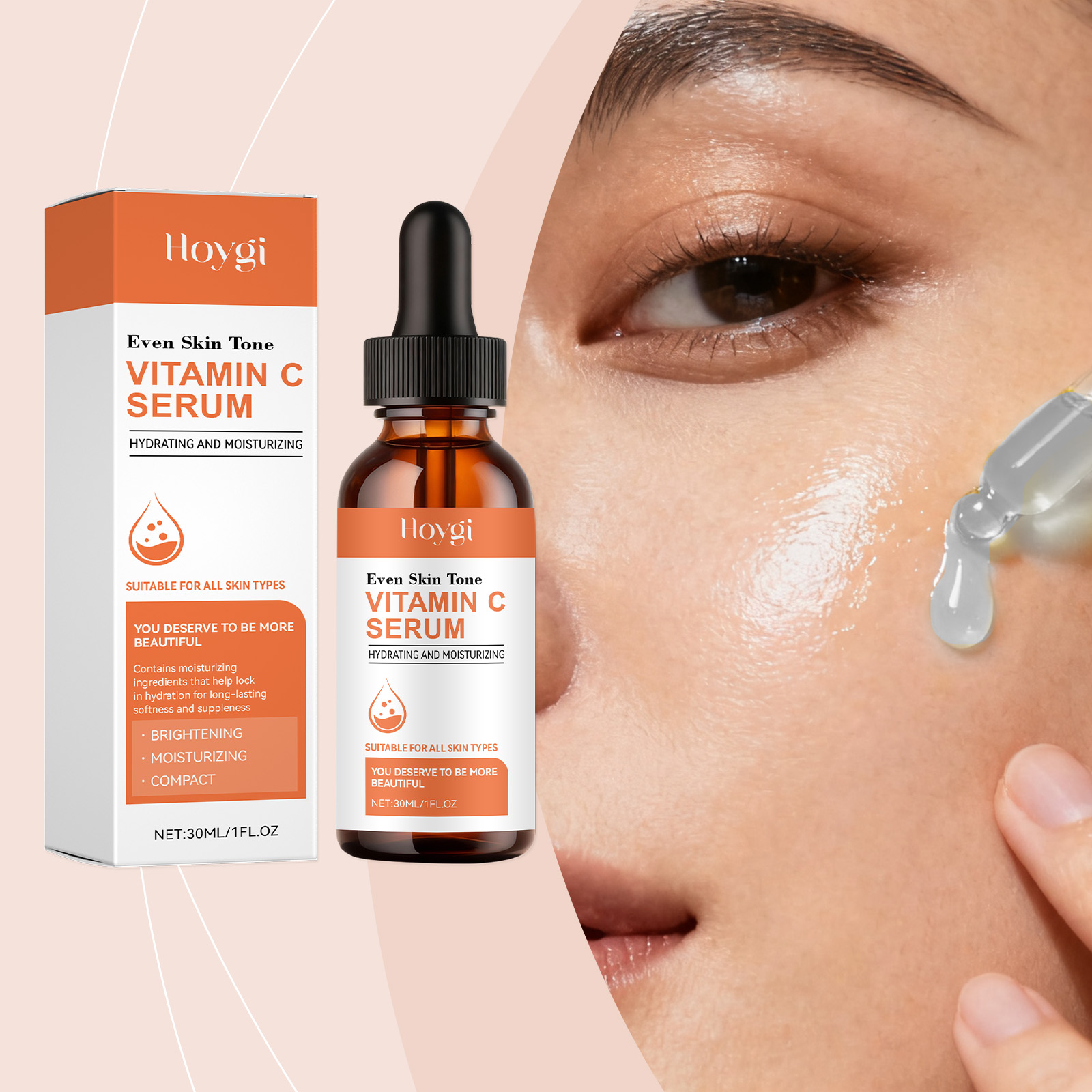 Snail Mucin Essence - Suero de Vitamina C para Rostro