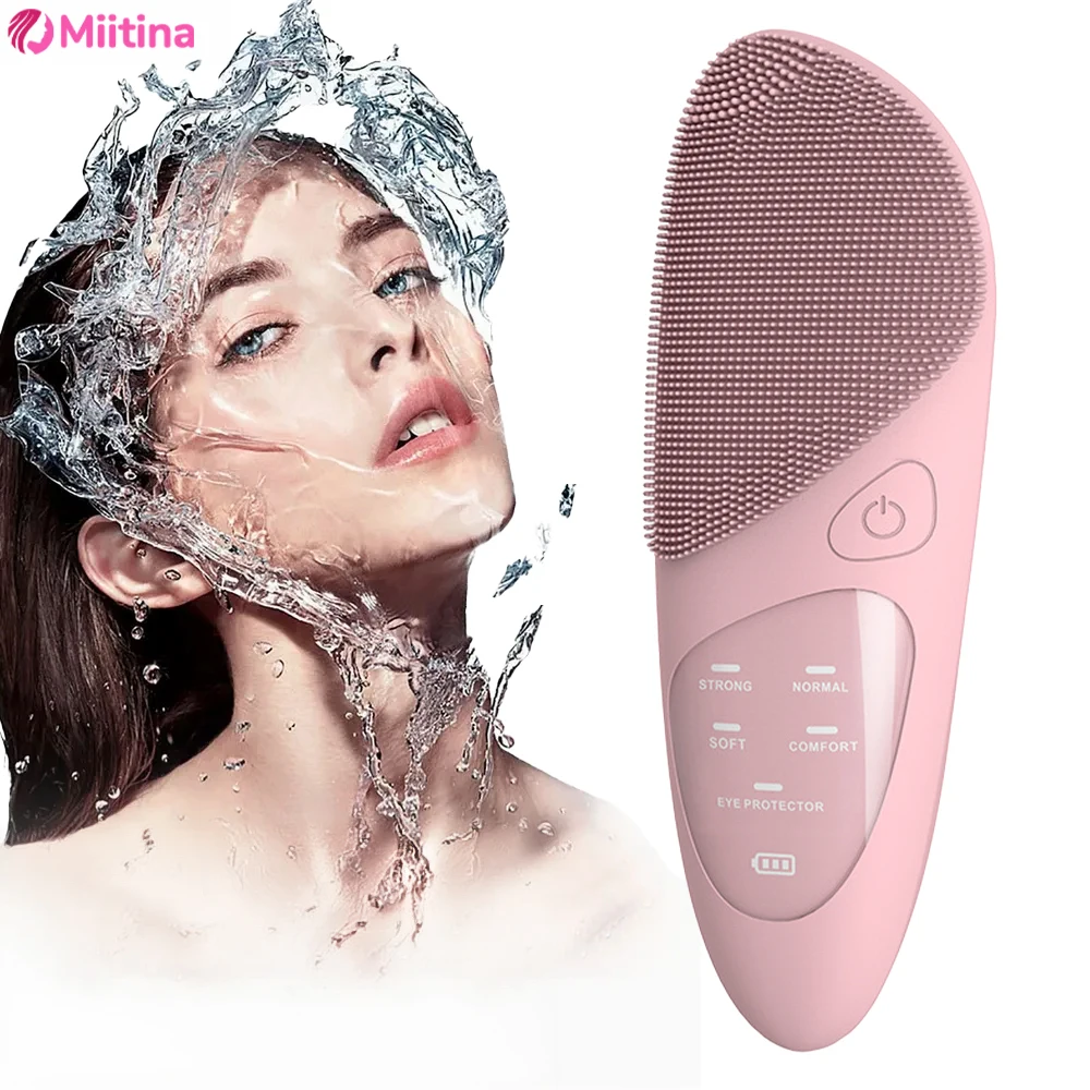 Skincare B Erl - Cepillo de limpieza Facial eléctrico, cepillo
