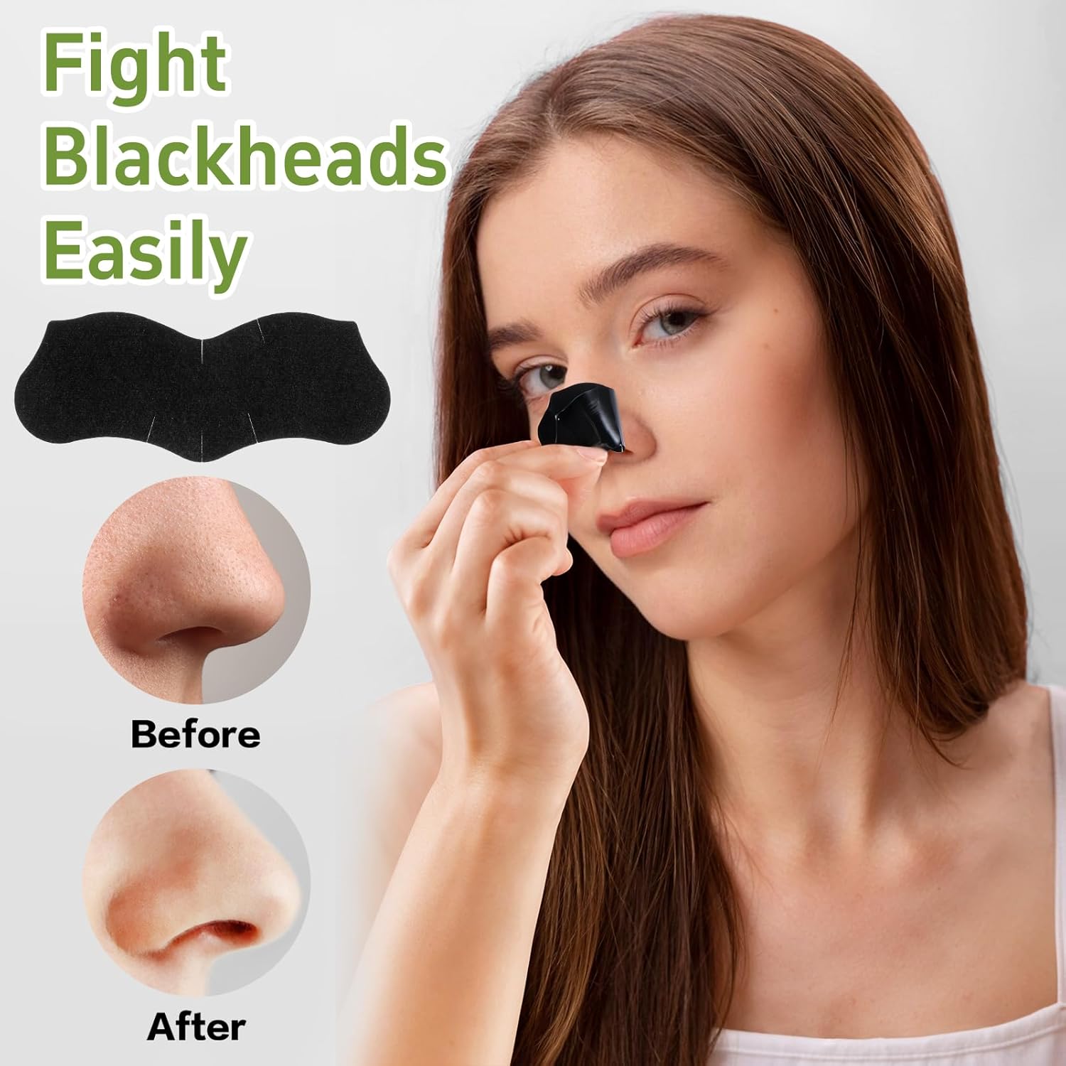15 Tiras de Carbón de Bambú pa - Charcoal Pore Strip reseña y precio