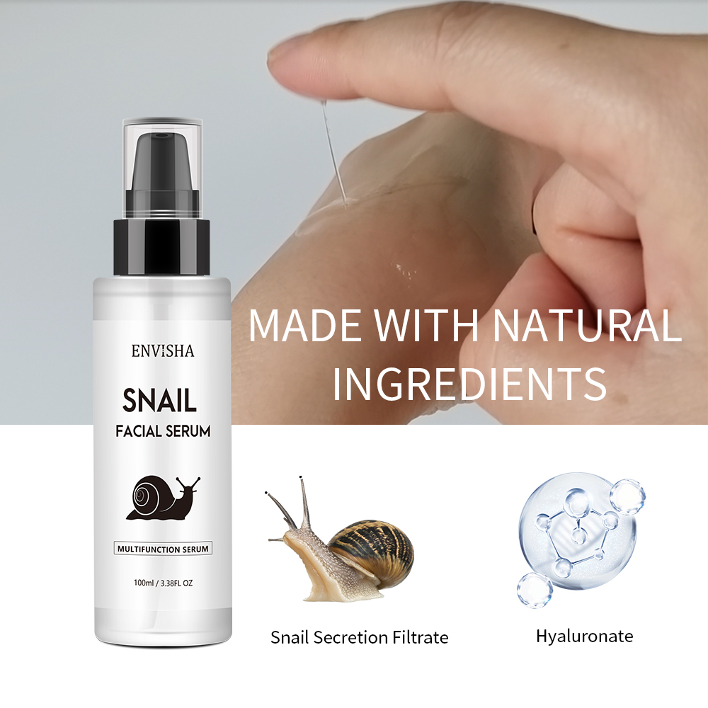 ENVISHA-suero Facial de coláge - Snail Mucin Essence reseña y precio