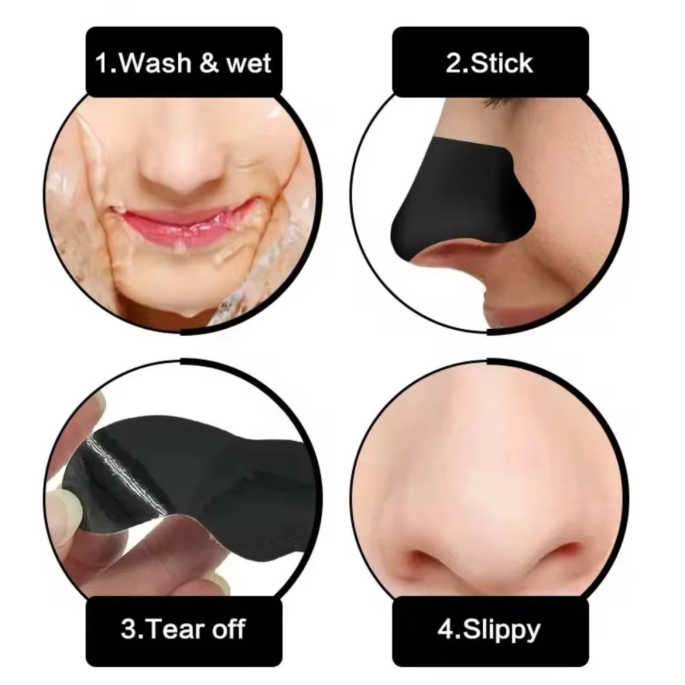 10/20/50/100PCS Tiras Nasales  - Charcoal Pore Strip reseña y precio