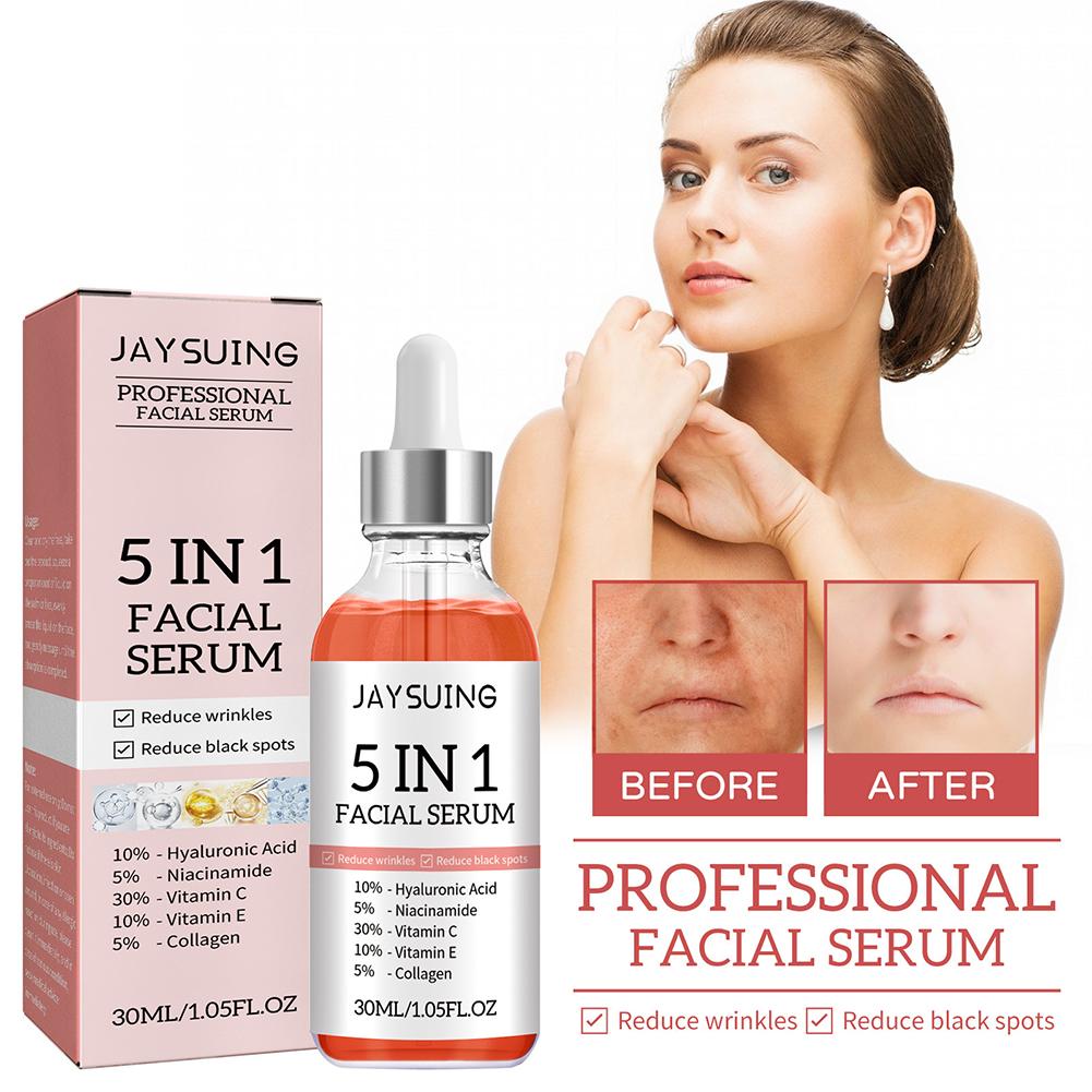 Suero Facial 5 en 1 con vitami - Snail Mucin Essence reseña y precio