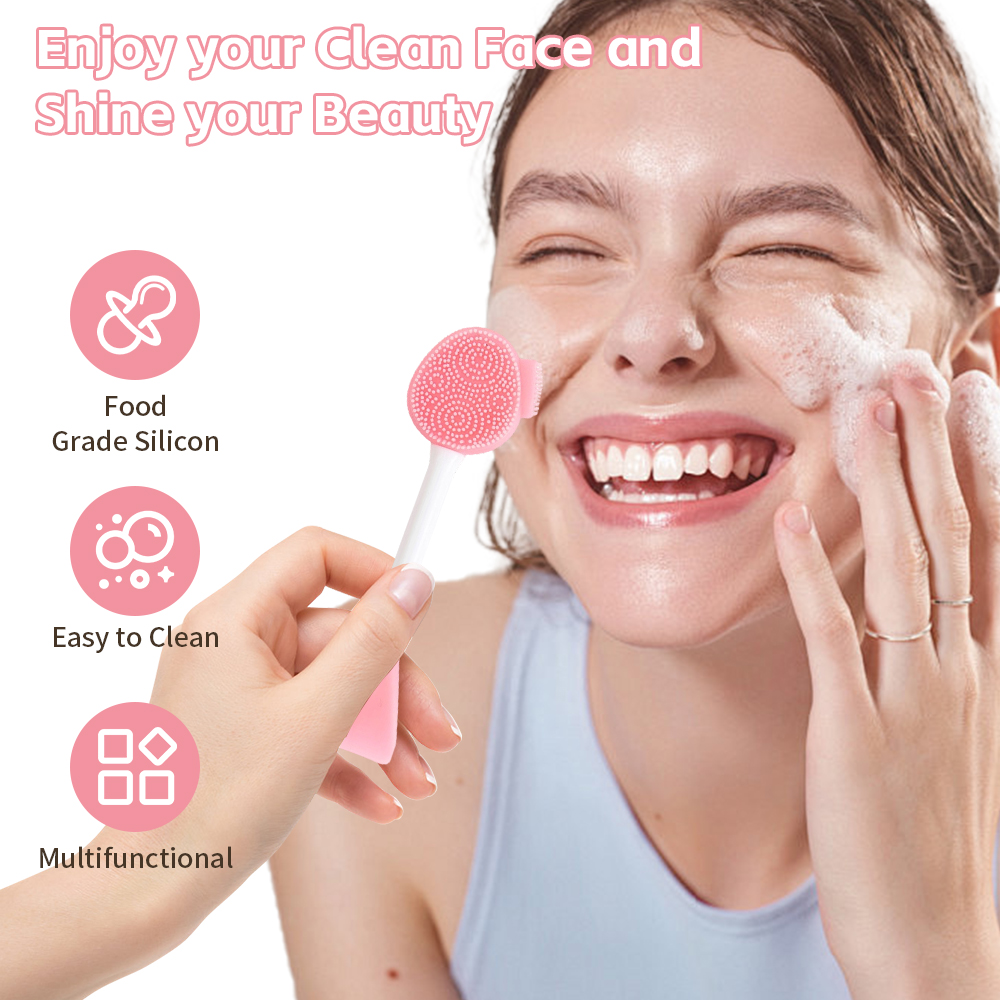 Cepillo de silicona para limpi - Skincare B Erl reseña y precio